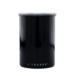 Airscape Class Stainless Steel Canister - Obsidian Black 7 In 64 Oz