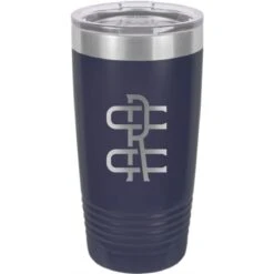 20oz Reading Coffee Company Metal Tumblers -Reading Coffee Shop Navy 20oz Metal Tumbler 2
