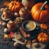 Pumpkin Nut Muffin Fall Season Premium Flavored Coffee